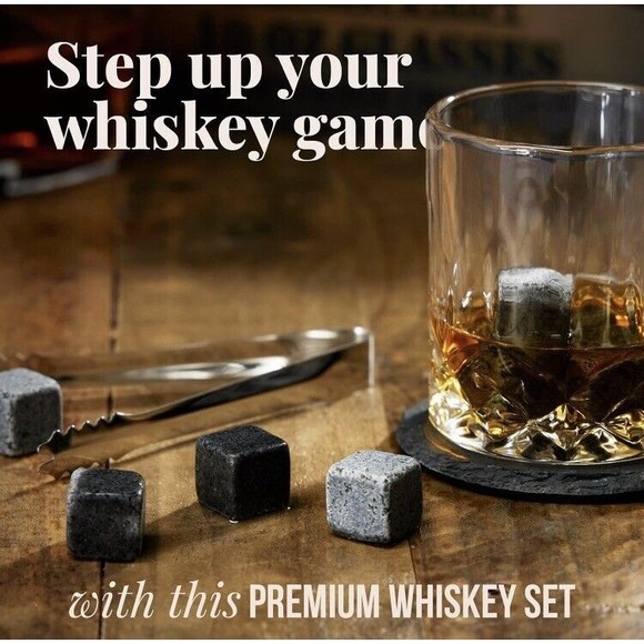 Mixology & Craft Whiskey Set ~ 13 pcs. Kit ~ w/ 2 Old Fashion Glasses ~ New - Picture 5 of 16